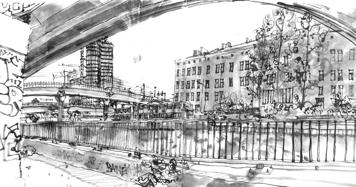Unter der Ringbahn-Brücke