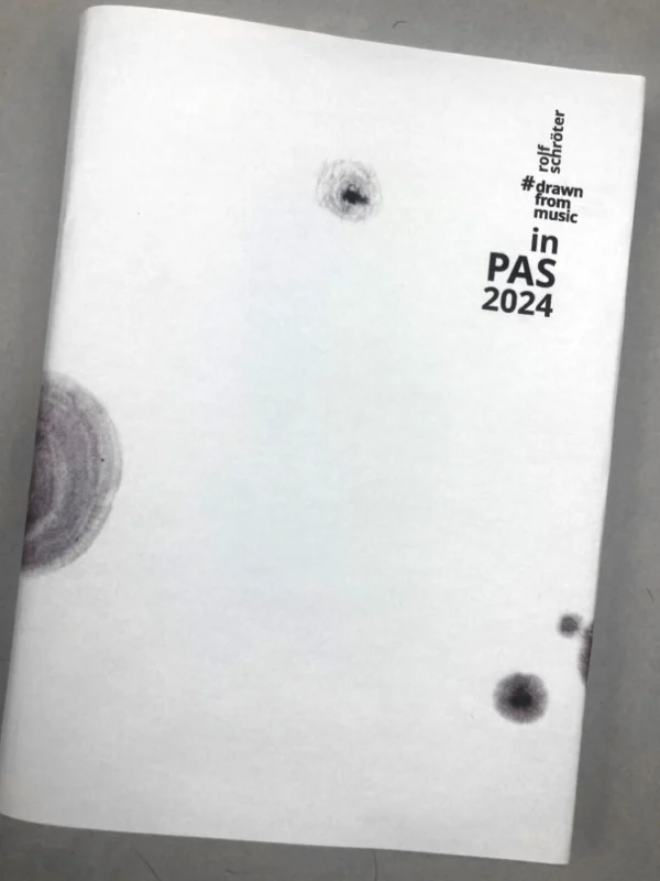 Foto des Buches 'drawn from music | in PAS 2024'